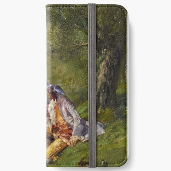 Klassisches Seelöwendatum iPhone Flip-Case