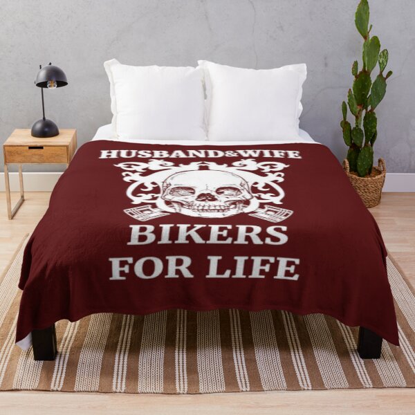 Item preview, husband and wife bikers for life designed and sold by GuineaKitty.