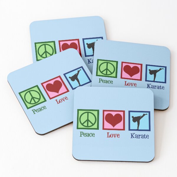 Item preview, Peace Love Karate designed and sold by Epic Love Designs.