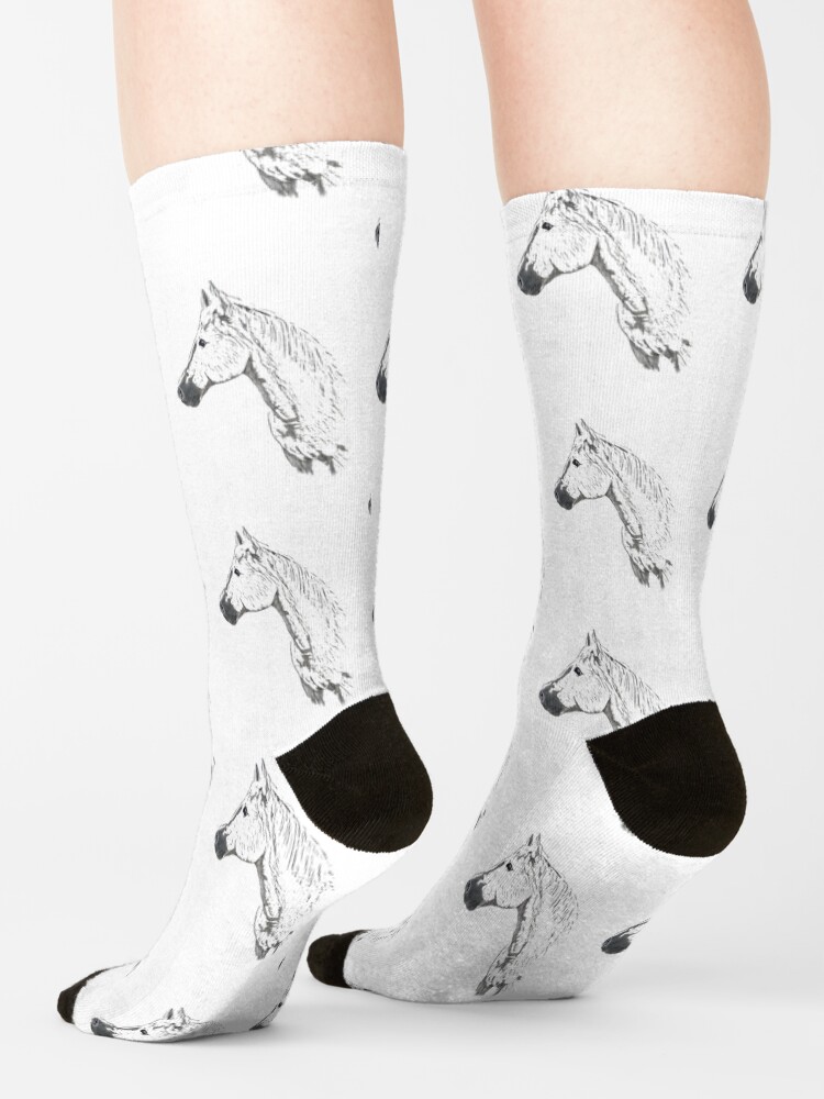 "Horse " Socks by Manalopangaea Redbubble