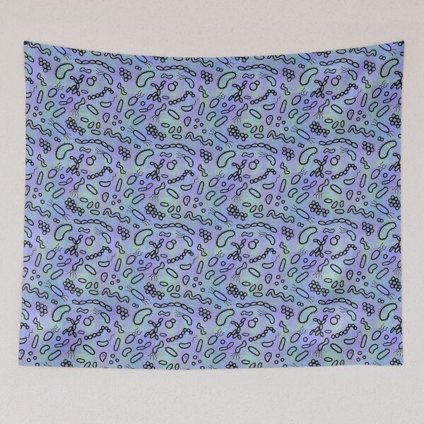 Item preview, Microbes - Repeating Pattern designed and sold by ktbelliss.