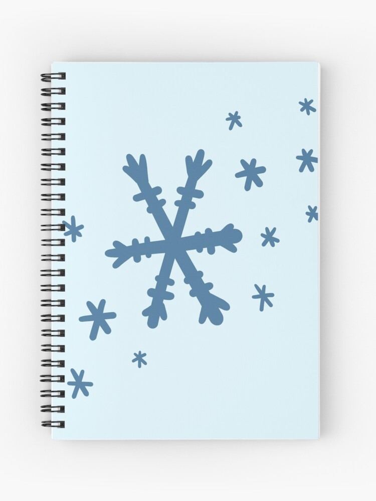 Swirl mini snowflakes SET of 4, winter snowflake 4 types, swirl