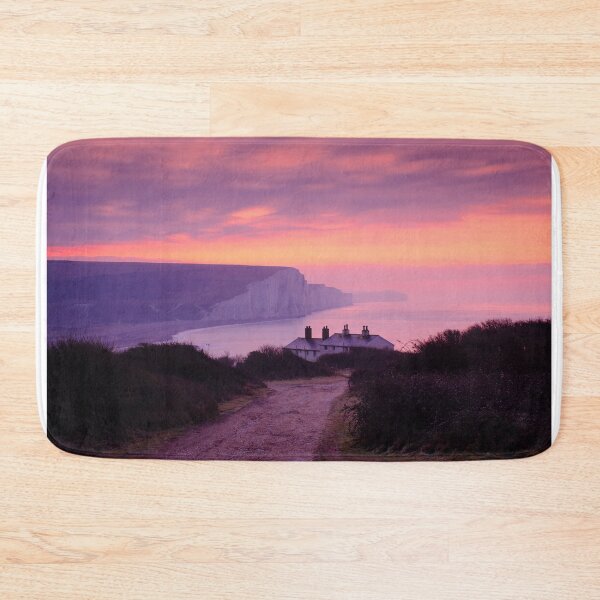 Item preview, Seven Sisters Coastguard Cottages Sunrise designed and sold by Eddie Allen.