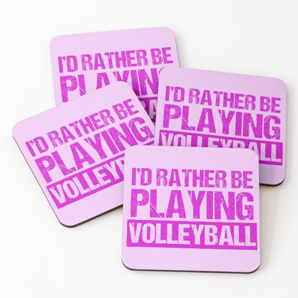 Item preview, I'd Rather Be Playing Volleyball designed and sold by Epic Love Designs.