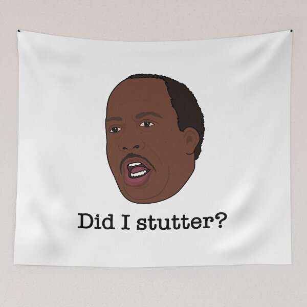 Item preview, Did Stanley stutter? designed and sold by Horrorshow Art.
