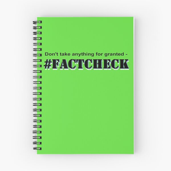 Item preview, #FACTCHECK designed and sold by steve62.