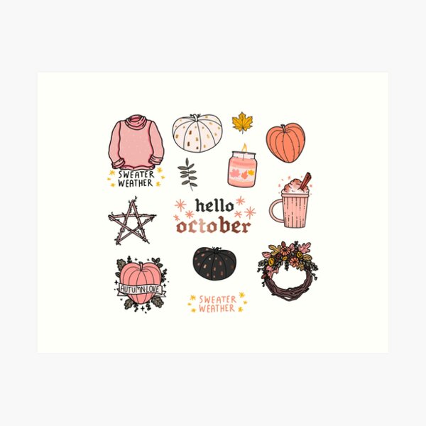 OCTOBER Wacky Holidays Planner Stickers Calendar Stickers Celebrate Fall  Funny Autumn October Holiday Stickers Halloween 