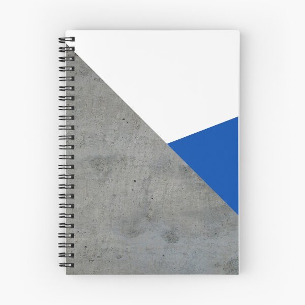 Item preview, Concrete grey and blue geometric background designed and sold by by-jwp.