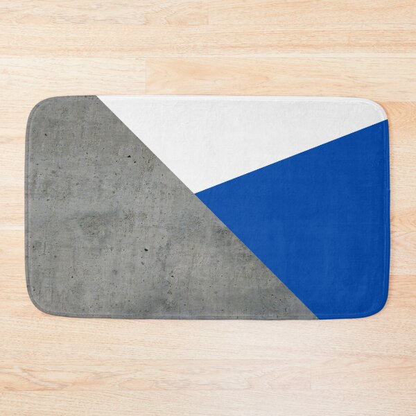 Item preview, Concrete grey and blue geometric background designed and sold by by-jwp.
