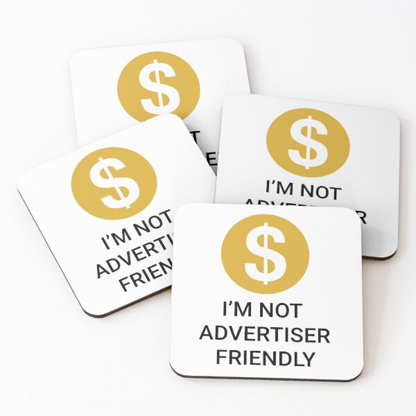 Item preview, I'm Not Advertiser Friendly - Demonetized designed and sold by PixelJourney.