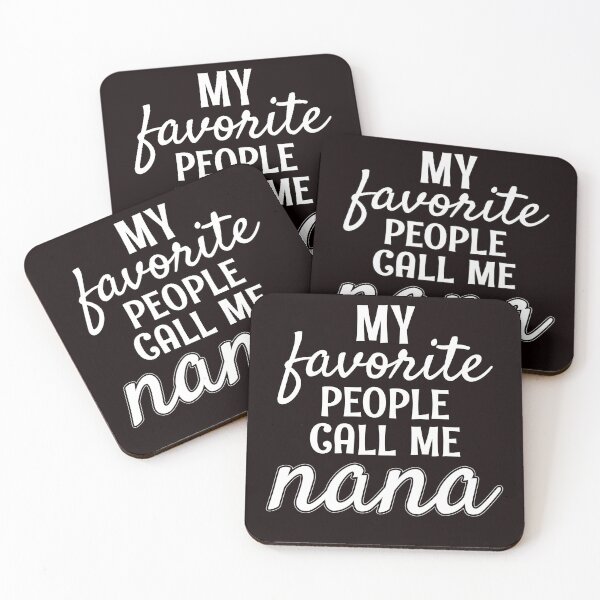 Artikelvorschau, Meine Lieblingsleute nennen mich Nana - Oma Großmutter Geschenk entworfen und verkauft von PremiumTShirts.