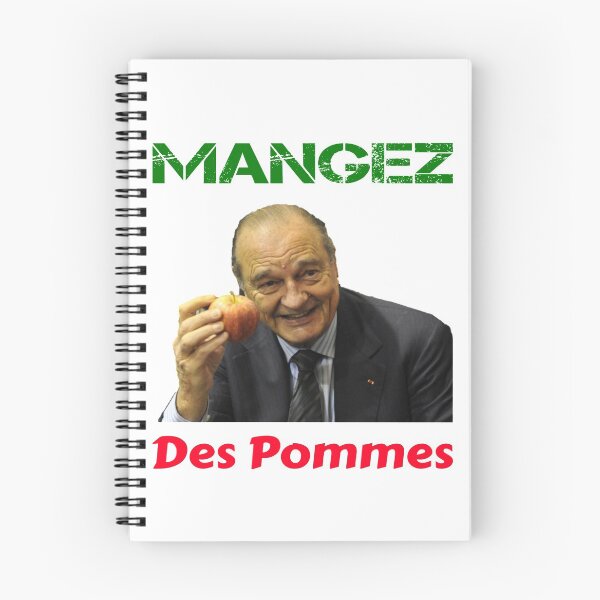 Item preview, Eat apples (Jacques Chirac) designed and sold by sonyric.