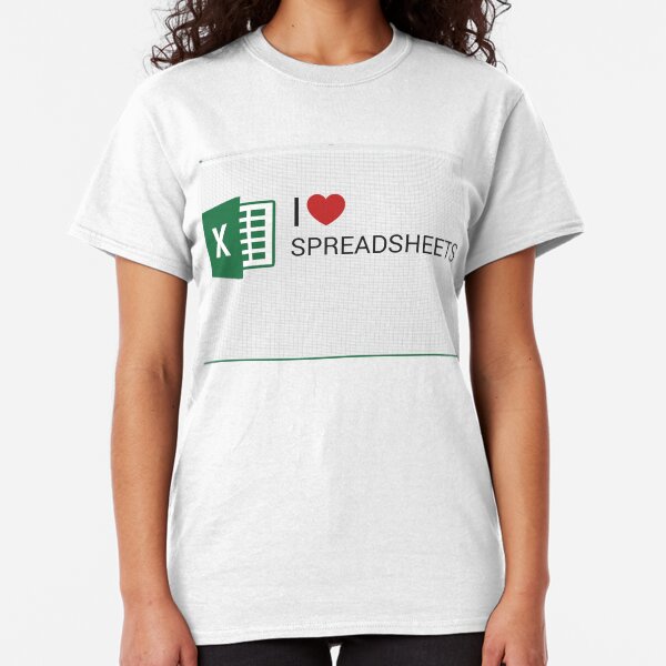 Spreadsheet TShirts Redbubble
