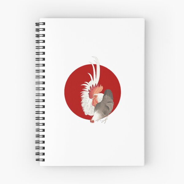 Item preview, Japanese Flag - Rooster and Chicken designed and sold by weavernap.