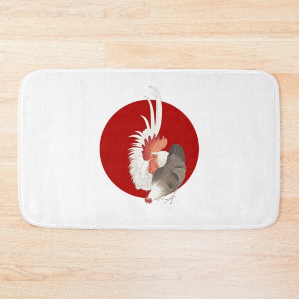 Item preview, Japanese Flag - Rooster and Chicken designed and sold by weavernap.