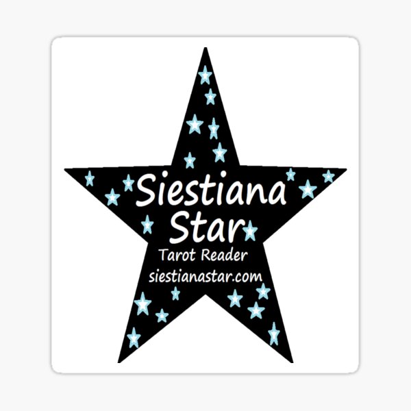 Siestiana Star Merch Sticker