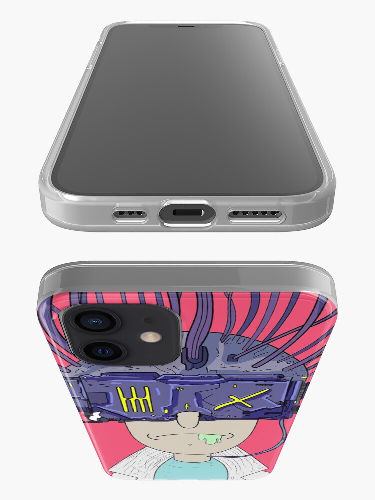 Alternate view of Rick and morty "Rickmancer" iPhone Case & Cover
