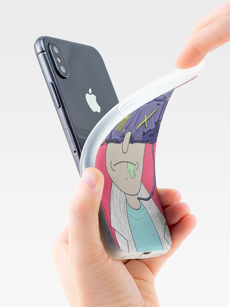 Alternate view of Rick and morty "Rickmancer" iPhone Case & Cover