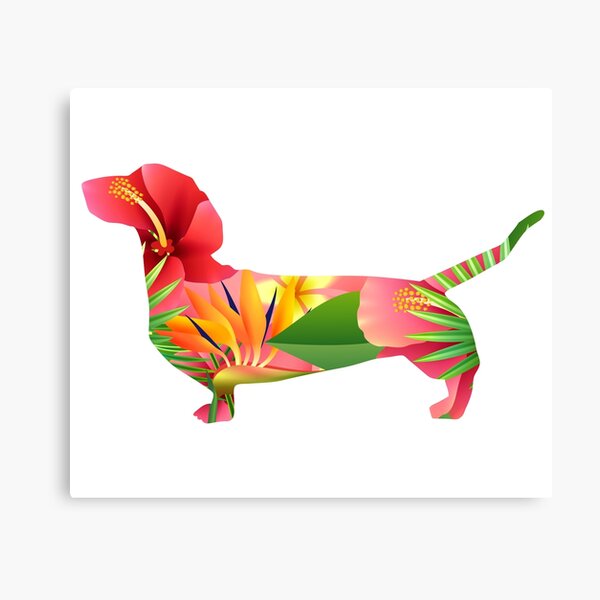 Item preview, Dachshund Hawaii designed and sold by tiffanyo.