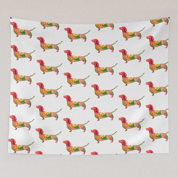 Item preview, Dachshund Hawaii designed and sold by tiffanyo.