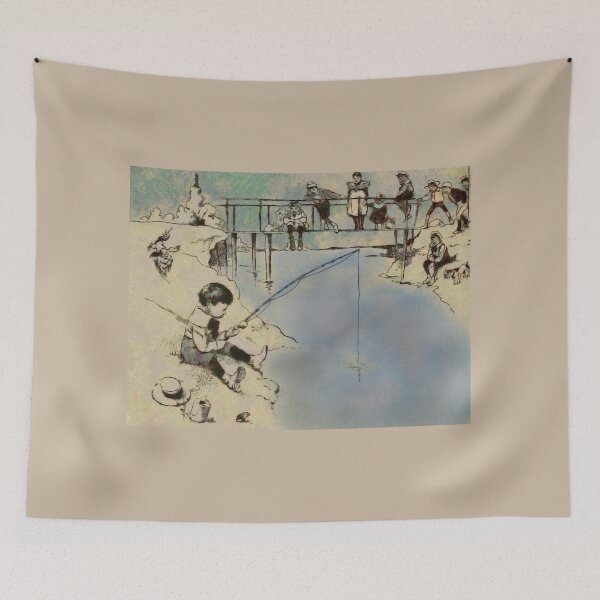 Item preview, The Anticipation of the Catch designed and sold by PictureNZ.
