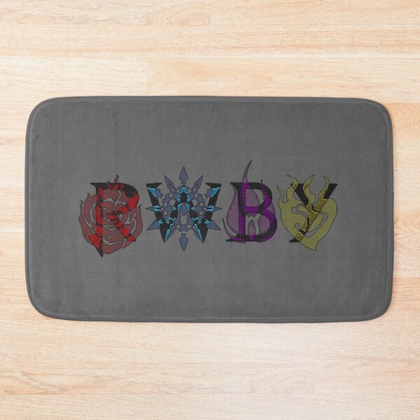 Item preview, RWBY Logo with Symbols (Gray Background) designed and sold by HometownSciFi.