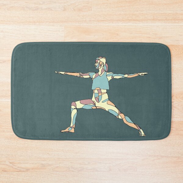 Item preview, Warrior Woman Power Yoga Figure designed and sold by danceink.