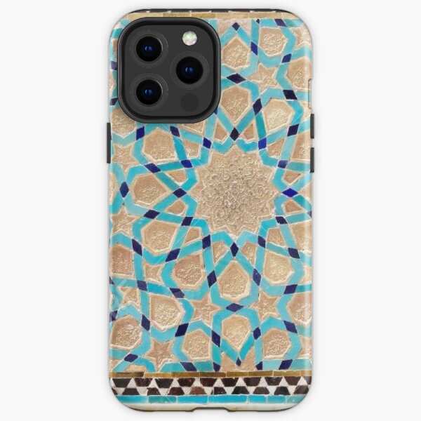 Details of the mosaic at the Jame Mosque of Yazd iPhone Tough Case