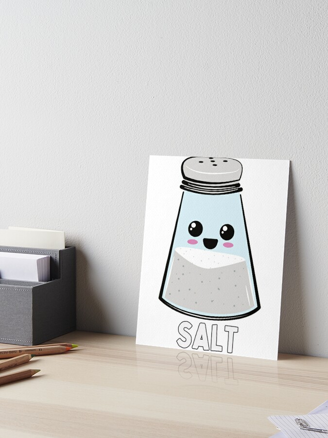 Kawaii Salt & Pepper Shakers: Best Friends Forever Poster for Sale by  PanosTsalig