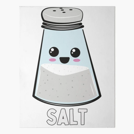 Kawaii Salt & Pepper Shakers: Best Friends Forever Art Board Print for  Sale by PanosTsalig