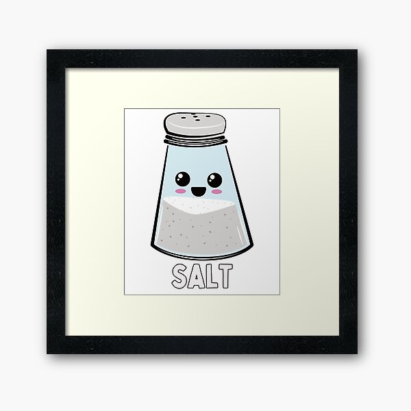 Super Cute and Fun Salt Shaker Art Board Print for Sale by MyBeesTees