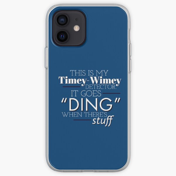 Détecteur Timey-Wimey Coque souple iPhone