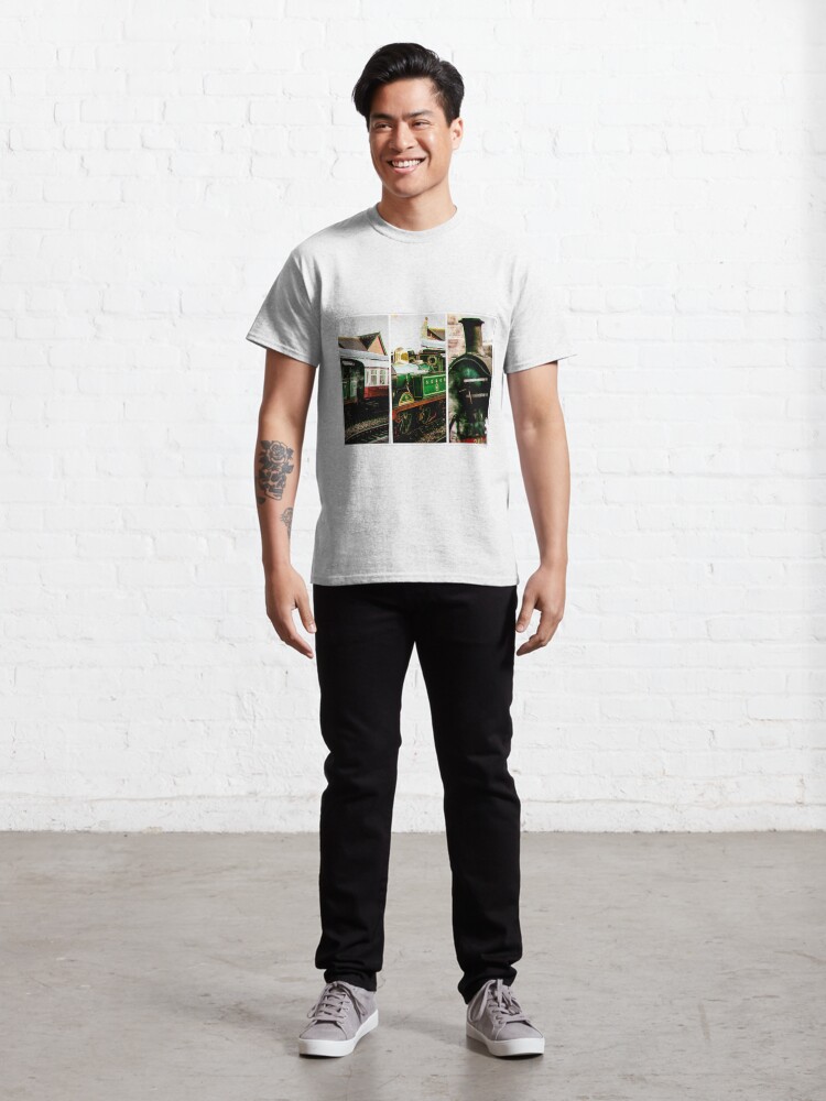Alternate view of Steam on the Bluebell Line Classic T-Shirt