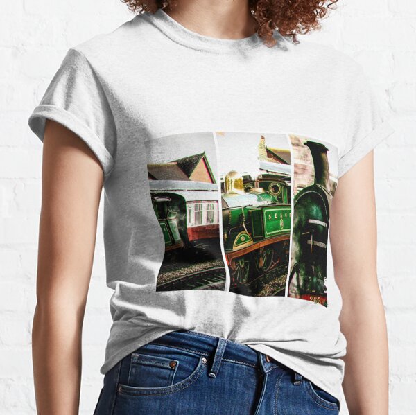 Steam on the Bluebell Line Classic T-Shirt