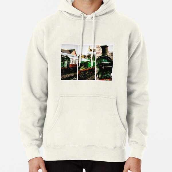 Steam on the Bluebell Line Pullover Hoodie