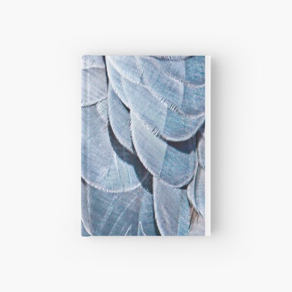 Red Tailed Black Cockatoo Feathers Hardcover Journal