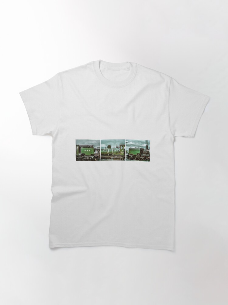 Alternate view of Steam in Wales Classic T-Shirt