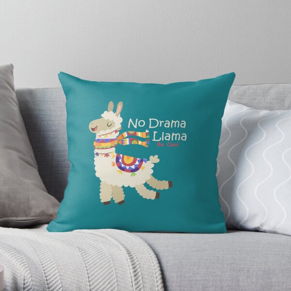 Aucun drame lama Coussin