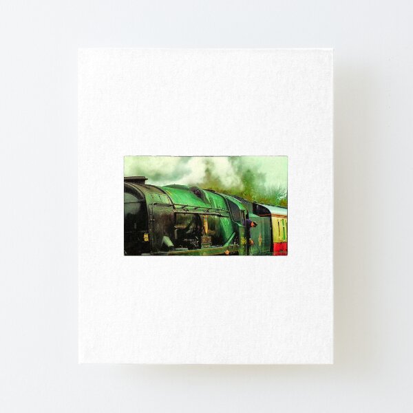 Green Steam again Canvas Mounted Print