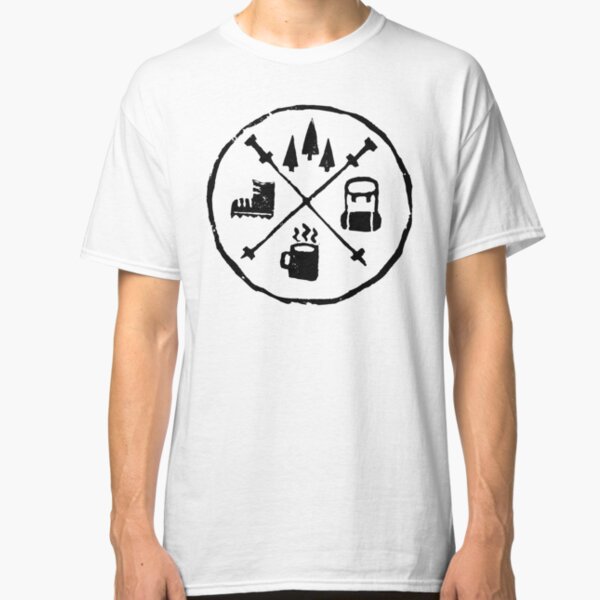 Hiking coat of arms Classic T-Shirt