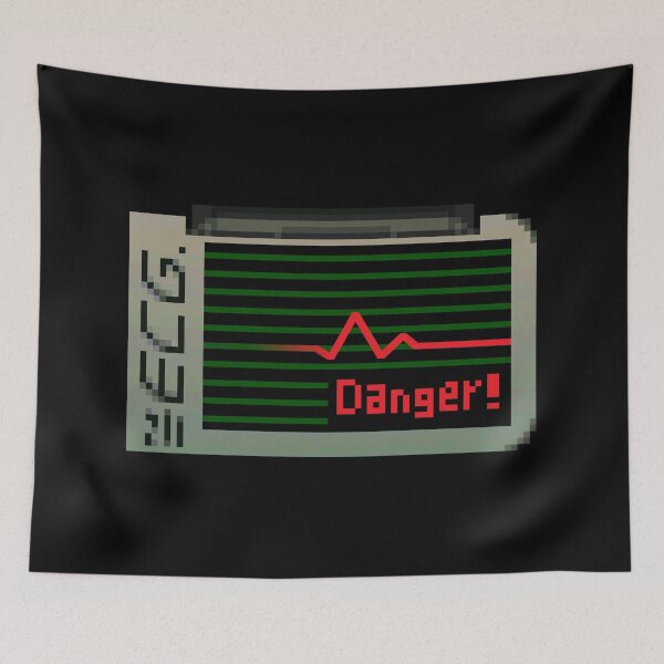 Item preview, ECG - Danger! designed and sold by CCCDesign.