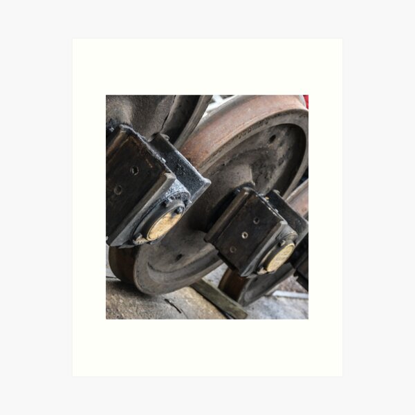 Them Wheels Ain't Turning Art Print