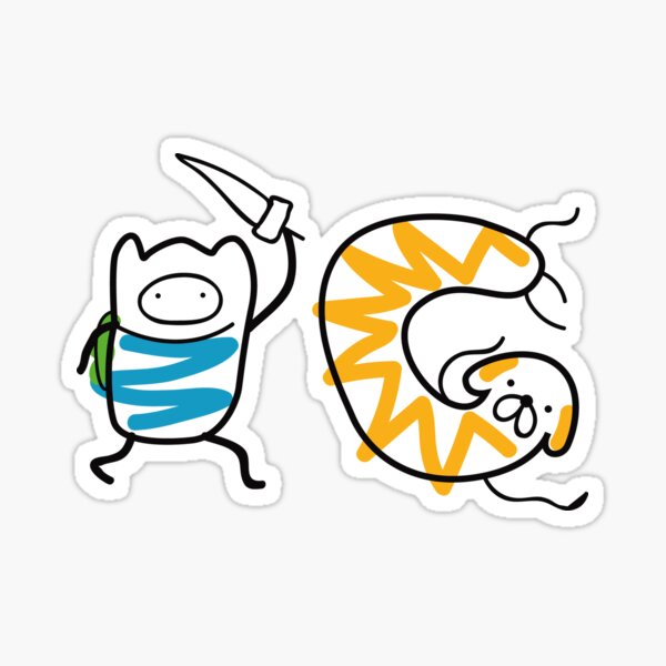 Doodle Time Pegatina