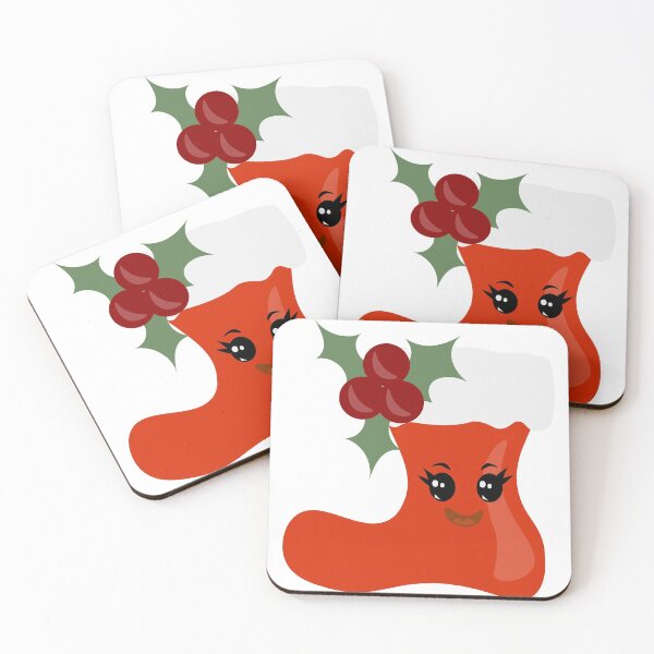 Item preview, Cute Kawaii Christmas Stocking designed and sold by MclaughlinGifts.