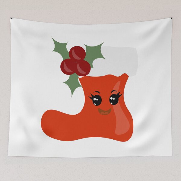 Item preview, Cute Kawaii Christmas Stocking designed and sold by MclaughlinGifts.