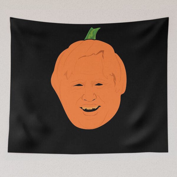 Item preview, Boris Johnson Pumpkin designed and sold by Horrorshow Art.