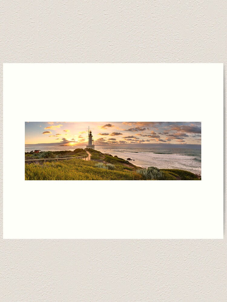 Alternate view of Point Lonsdale Lighthouse, Australia Art Print