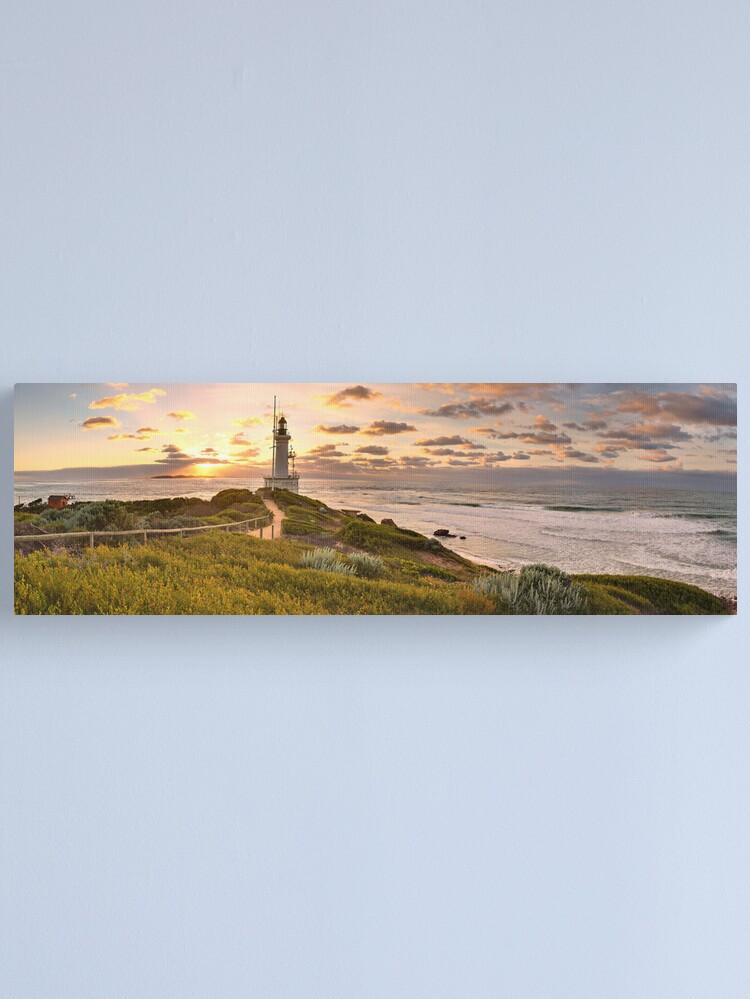 Alternate view of Point Lonsdale Lighthouse, Australia Canvas Print