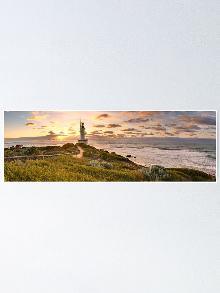 Alternate view of Point Lonsdale Lighthouse, Australia Poster
