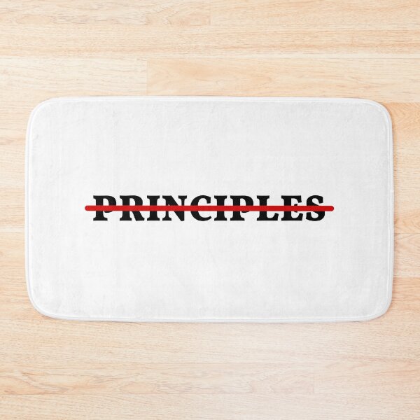 Item preview, Strikethrough word 'Principles' for millennials, hipster teens designed and sold by plumpjose.